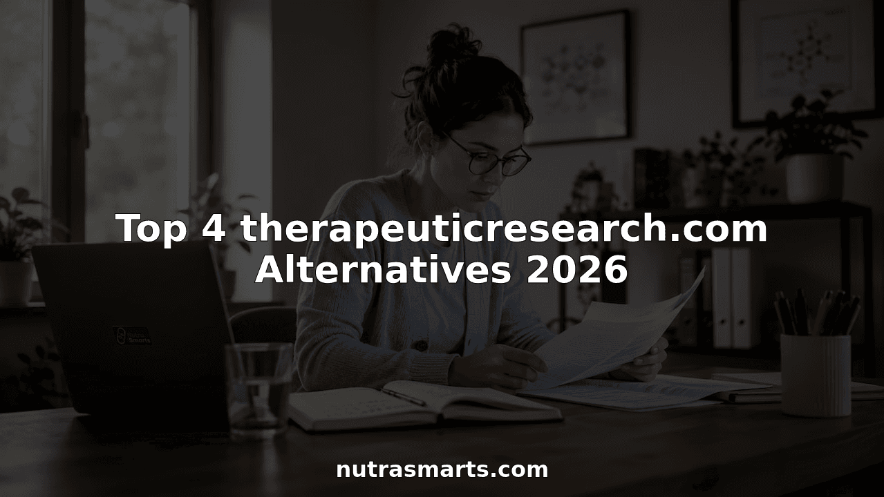 Top 4 therapeuticresearch.com Alternatives 2026