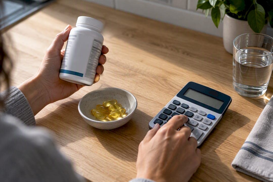 250–500 mg a Day for Adults: Verify Your Omega 3 Label Math